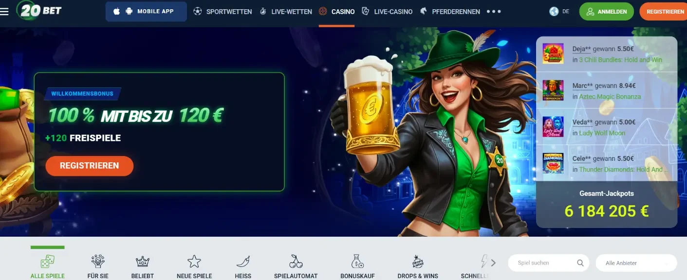 20bet Casino